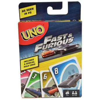 Fast & Furious Blink Card Game from the makers of UNO Mattel NEW 
