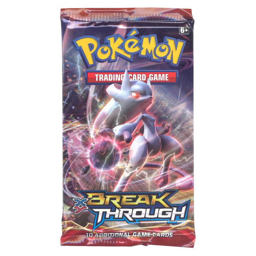CLOSED*** ***Pokemon Booster XY BREAK THROUGH 10 additional game cards ENGLISH 