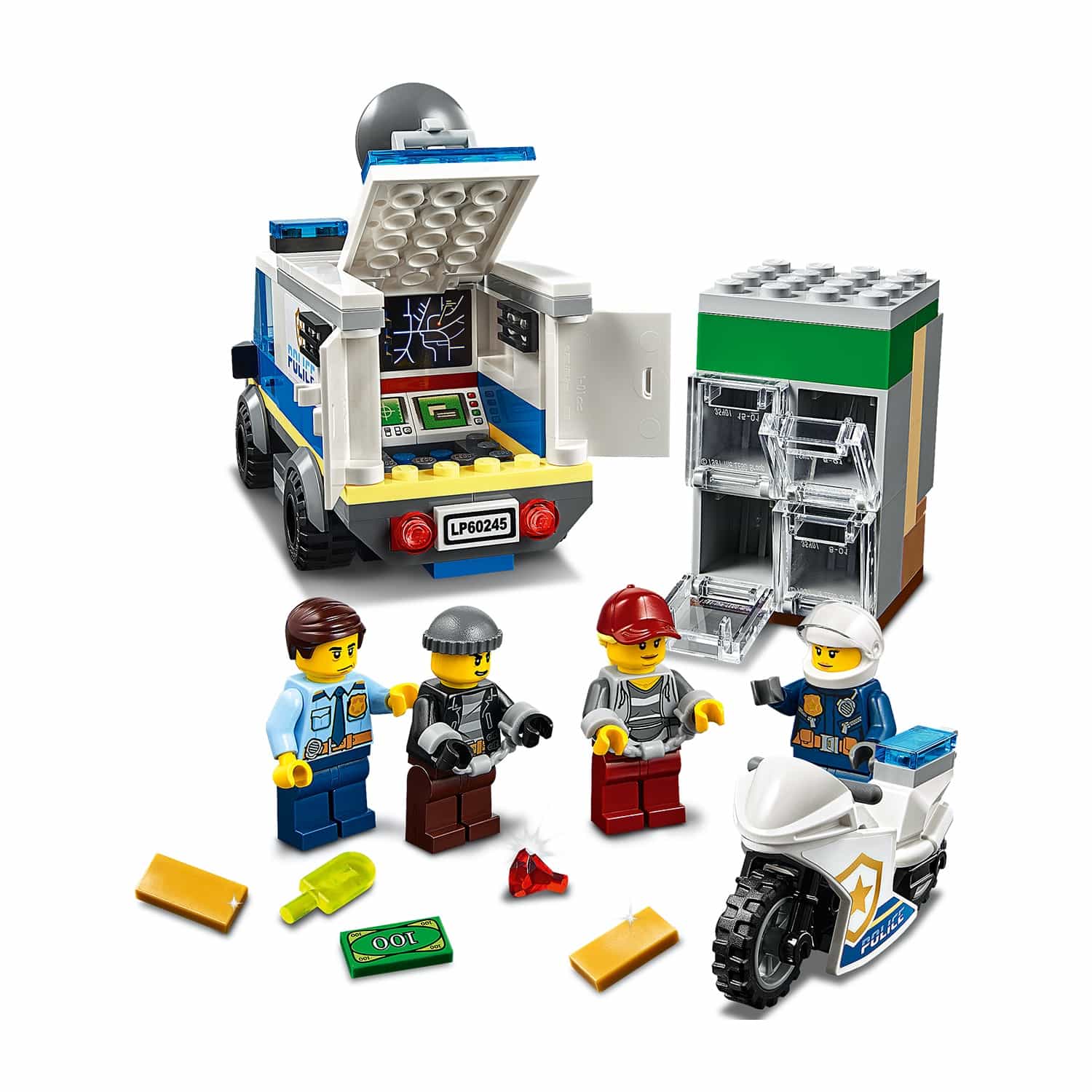 Shop Lego City Police Monster Truck Heist (362 Pieces) Online In Qatar |  Toys 'R' Us Qatar
