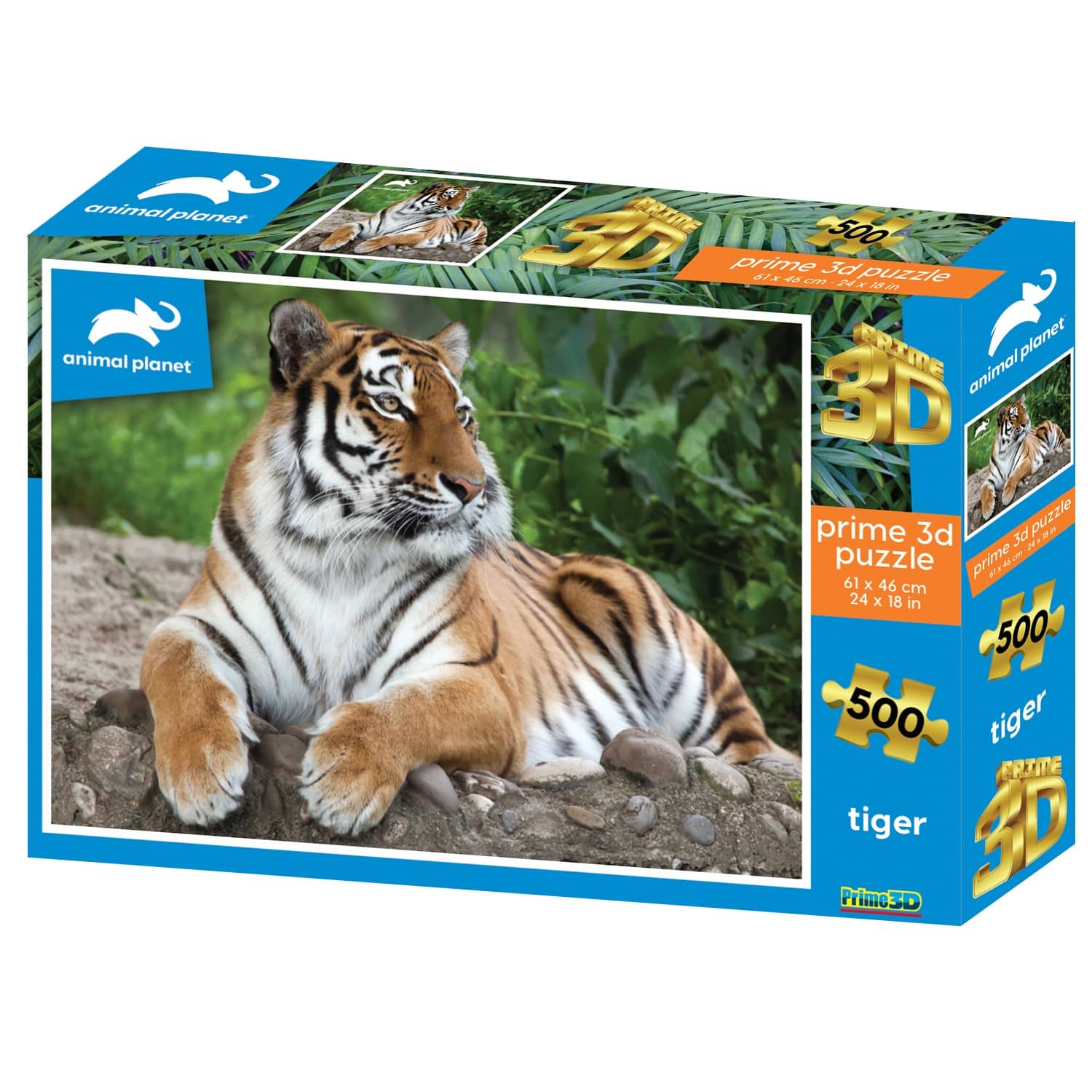 Shop Animal Planet Tiger Puzzle (500 Pieces) Online in Qatar | Toys 'R' Us  Qatar