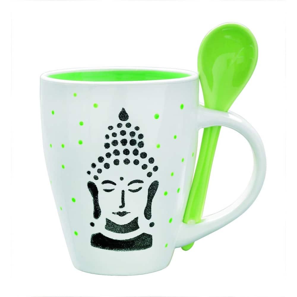 Marabu Paint-Your-Own Mug Set Time To Relax 