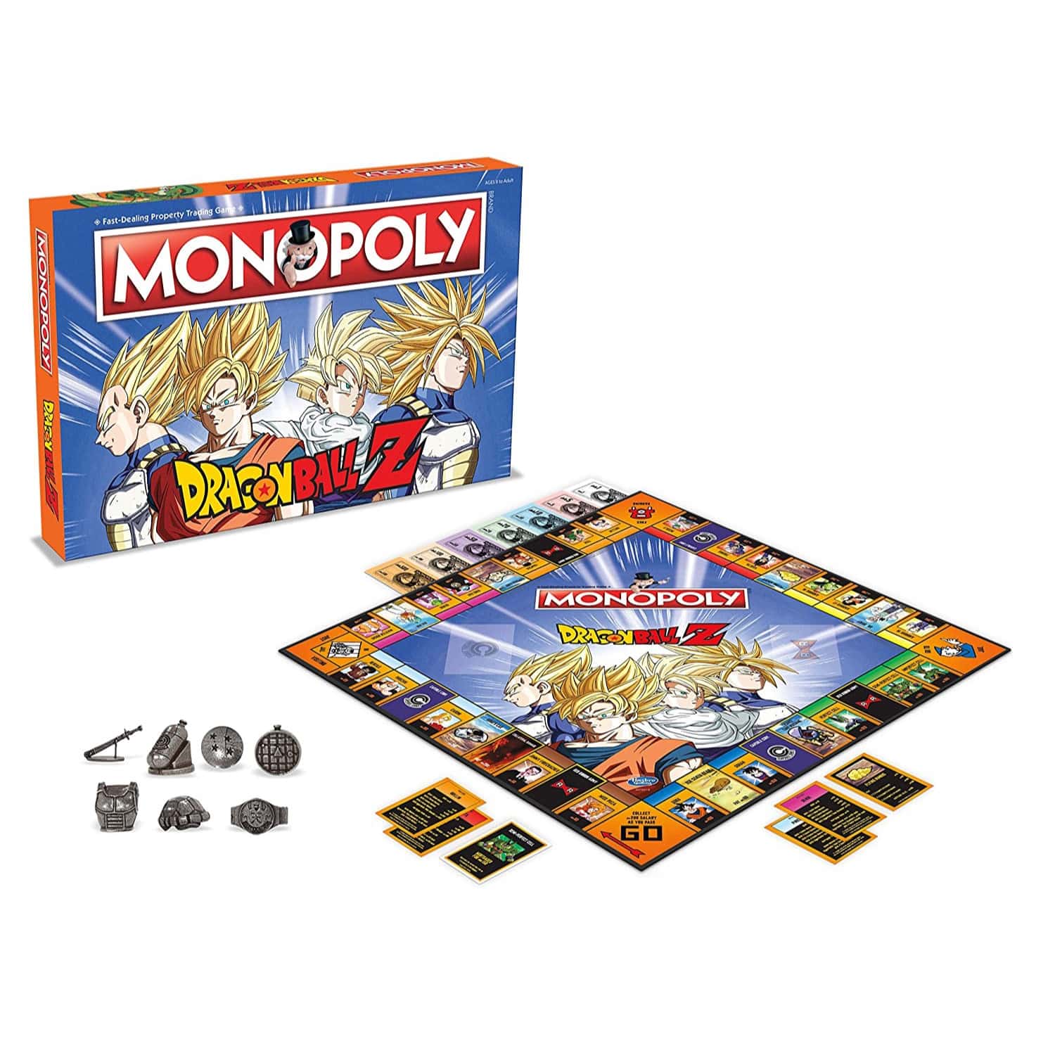 Winning Moves WNM029896 Monopoly Dragon Ball Z Ed Italiana IT 