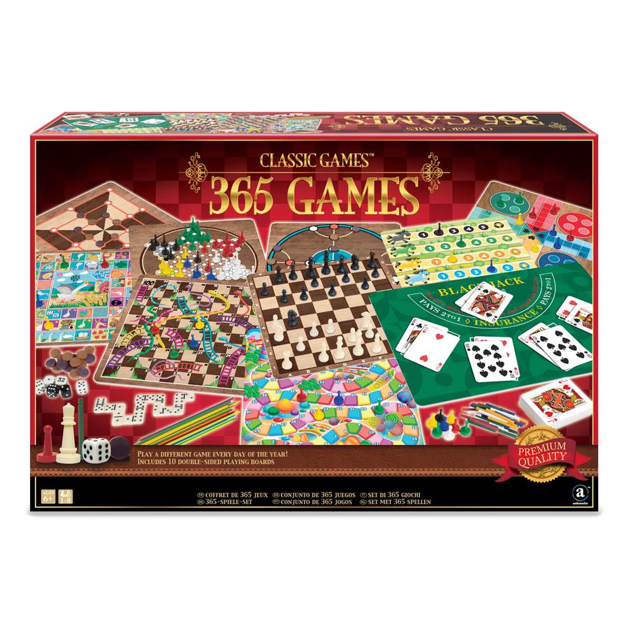 Ambassador Board Games Classic Games 100 Games Ages 6 for sale online 
