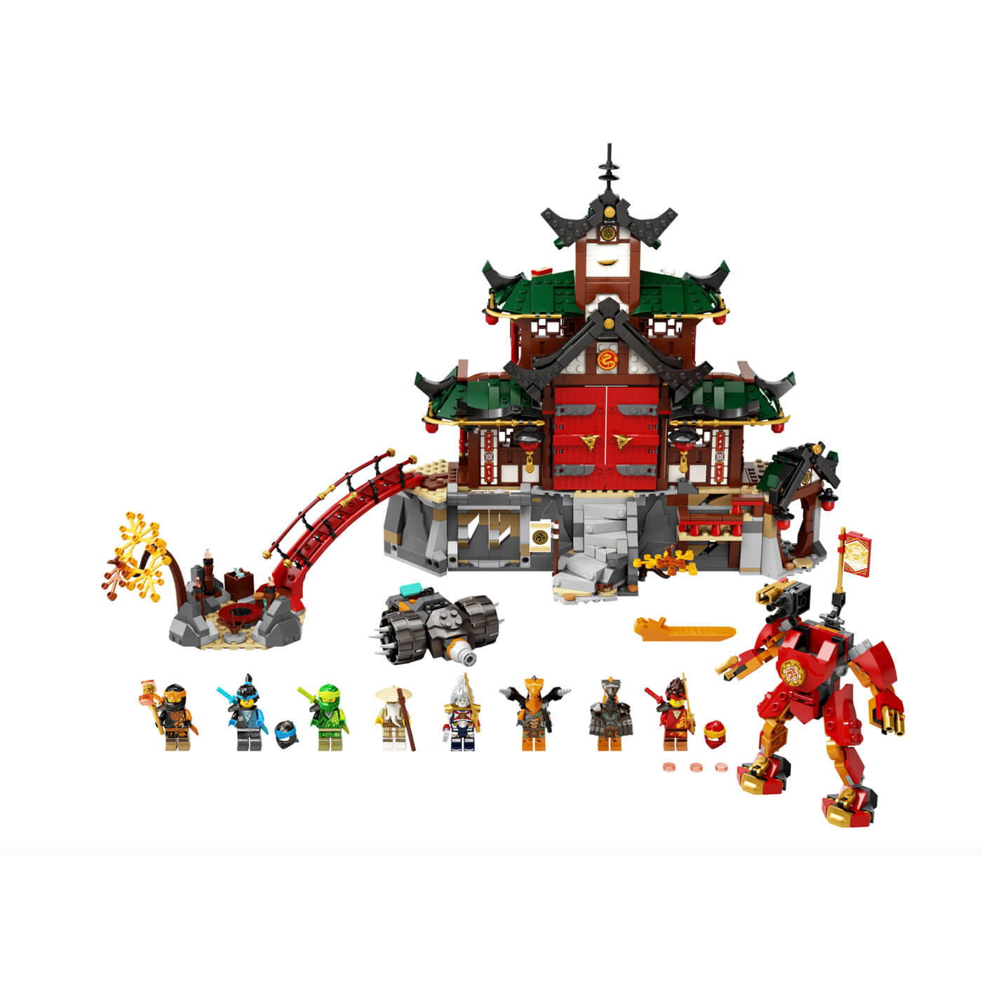 Shop LEGO Ninjago Ninja Dojo Temple (1394 Pieces) Online in Qatar 
