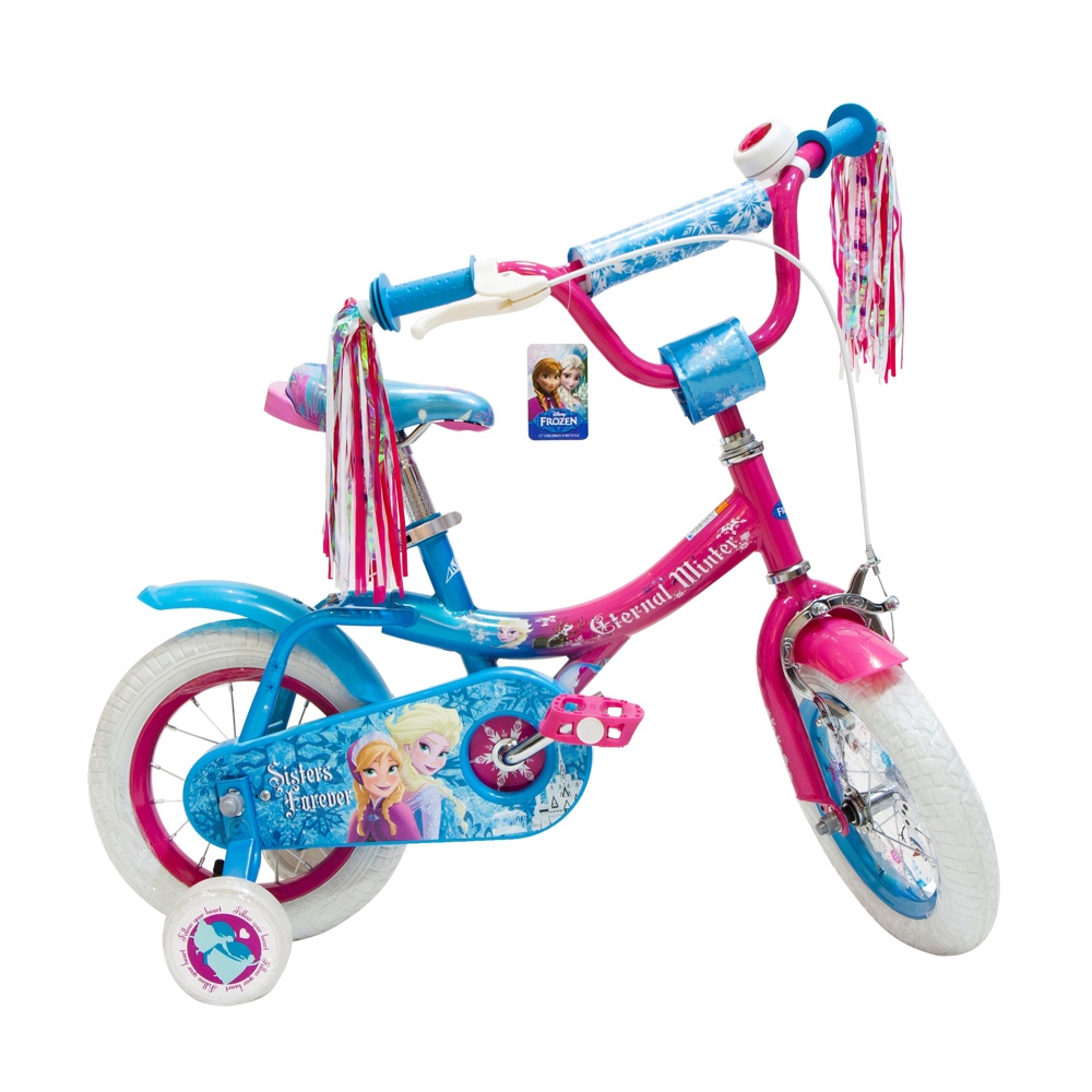 Shop Spartan Disney Frozen Anna and Elsa Bike (12 inch wheels) Online in  Qatar Toys 'R' Us Qatar