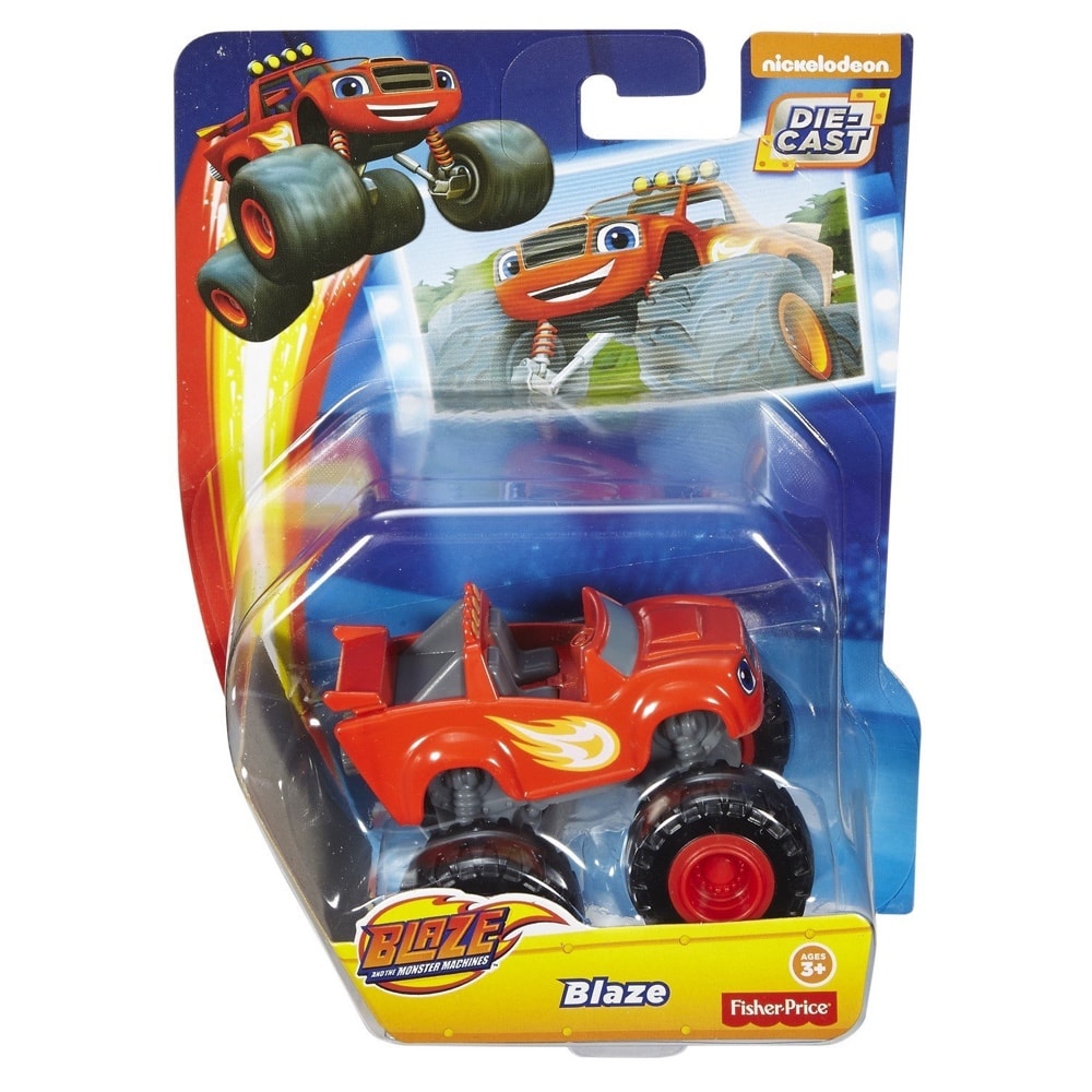 Shop Fisher-Price Blaze And The Monster Machines Vehicle (Styles May Vary)  Online In Qatar | Toys 'R' Us Qatar